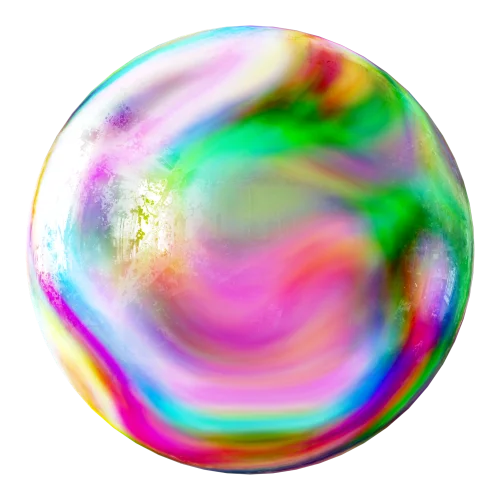 colourful perlin noise on a sphere